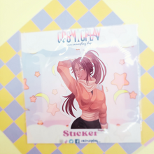 Load image into Gallery viewer, Cat Ninja Lady Sticker