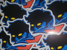 Load image into Gallery viewer, Blue Fuzzy Sticker