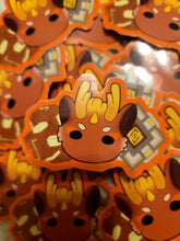 Load image into Gallery viewer, Zhongli Osmanthus Dragon Sticker