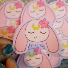 Load image into Gallery viewer, Cherri the Galaxy Bunny sticker