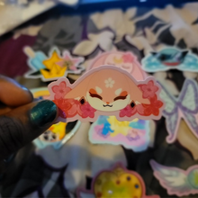 Load image into Gallery viewer, Sakura Kitsune Sticker
