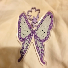 Load image into Gallery viewer, Butterfly Ghost Slayer Keychain