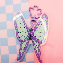 Load image into Gallery viewer, Butterfly Ghost Slayer Keychain
