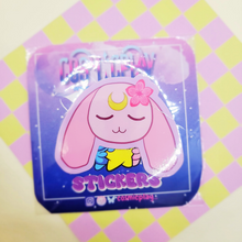 Load image into Gallery viewer, Cherri the Galaxy Bunny sticker