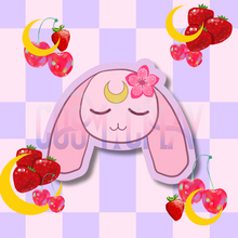 Load image into Gallery viewer, Cherri the Galaxy Bunny sticker
