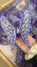 Load image into Gallery viewer, Butterfly Ghost Slayer Hair Claw Clip