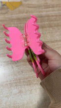 Load image into Gallery viewer, Pink Ghost Slayer Hair Claw Clip