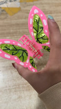 Load image into Gallery viewer, Pink Ghost Slayer Hair Claw Clip