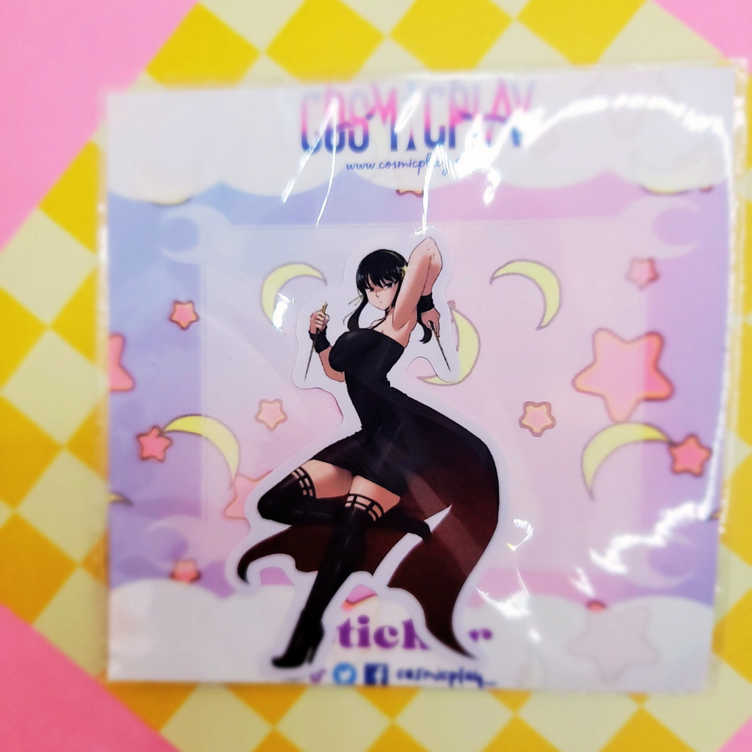 Killer Rose Sticker