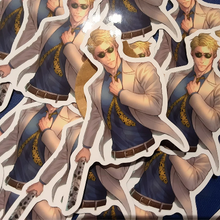 Load image into Gallery viewer, Tired Sensei Sticker
