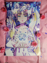 Load image into Gallery viewer, Crystal Rabbit Glitter Holographic Art Poster
