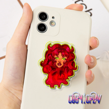 Load image into Gallery viewer, Super Sonic Alien Princess Phone Grip [Preorder]
