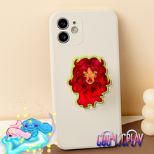 Load image into Gallery viewer, Super Sonic Alien Princess Phone Grip [Preorder]
