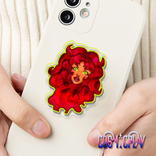 Load image into Gallery viewer, Super Sonic Alien Princess Phone Grip [Preorder]
