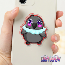 Load image into Gallery viewer, Grumpy Crow Love and Deepspace Phone Grip  [Preorder]
