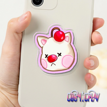 Load image into Gallery viewer, Fuzzy Sky Sprite Phone Grip  [Preorder]
