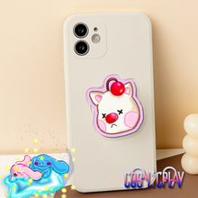 Load image into Gallery viewer, Fuzzy Sky Sprite Phone Grip  [Preorder]
