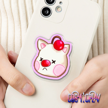 Load image into Gallery viewer, Fuzzy Sky Sprite Phone Grip  [Preorder]
