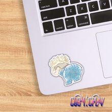 Load image into Gallery viewer, Twerking Space Twin Sticker [Preorder]
