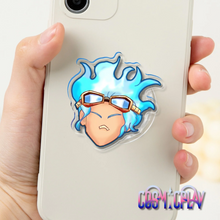 Load image into Gallery viewer, Blue Cloud Boy Phone Grip  [Preorder]
