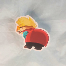 Load image into Gallery viewer, Twerking Space Cowboy Sticker
