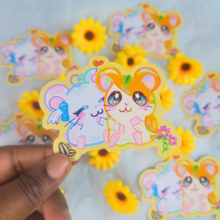 Load image into Gallery viewer, Hamtaro &amp; Bijou Sticker
