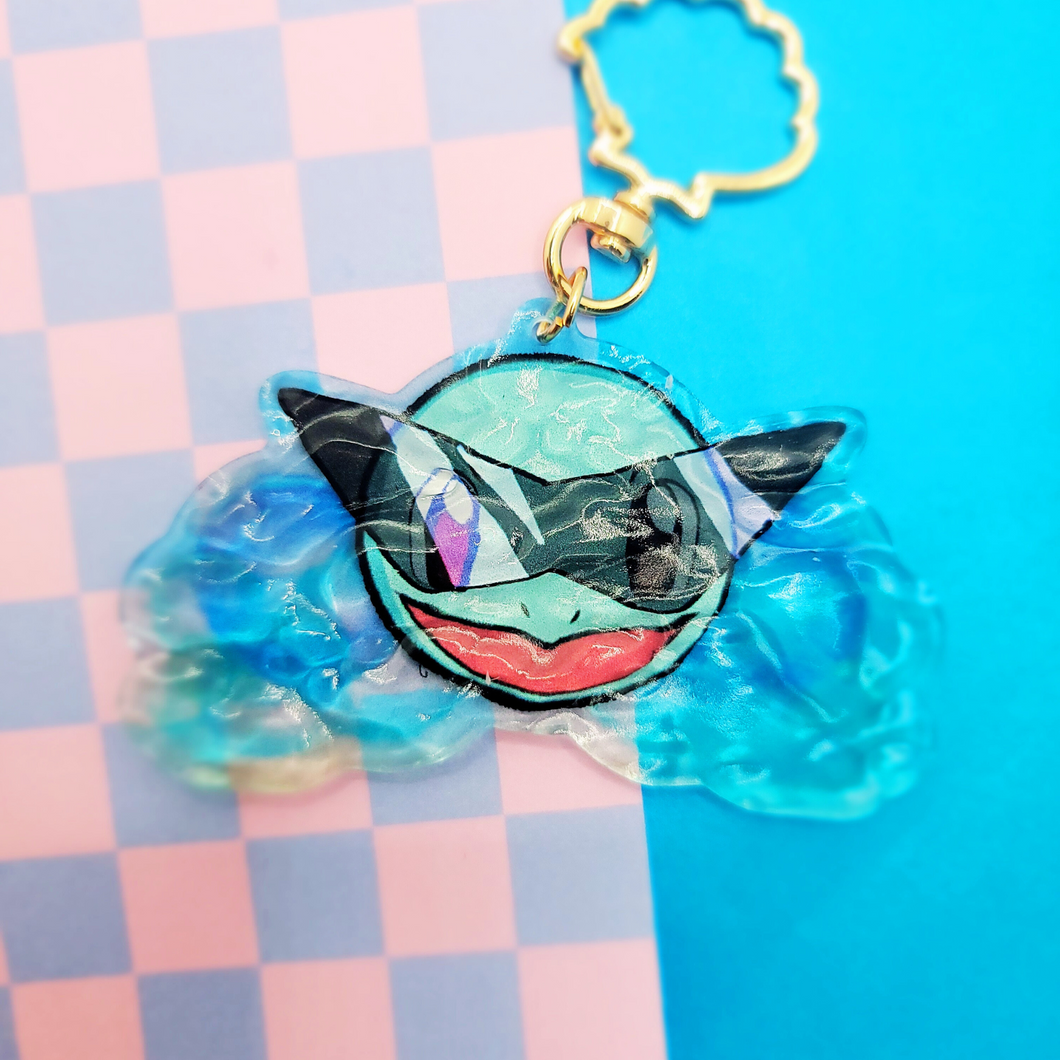 Bubble Turtle Keychain