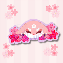 Load image into Gallery viewer, Sakura Kitsune Sticker
