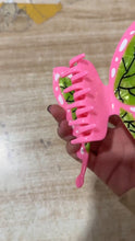 Load image into Gallery viewer, Pink Ghost Slayer Hair Claw Clip
