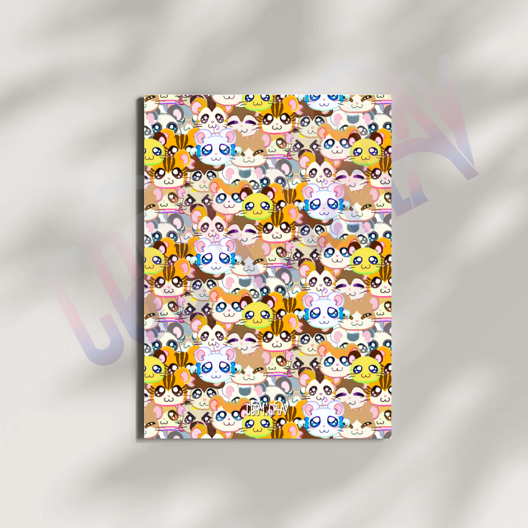 Hamtaro Ham Ham Pals Art Prints & Posters