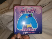 Load image into Gallery viewer, Blueberry Berri Galaxy Bunny Sticker

