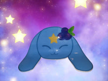 Load image into Gallery viewer, Blueberry Berri the Galaxy Bunny Hair Claw Clip  [Preorder]
