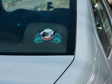 Load image into Gallery viewer, Bubble Turtle Car Decal
